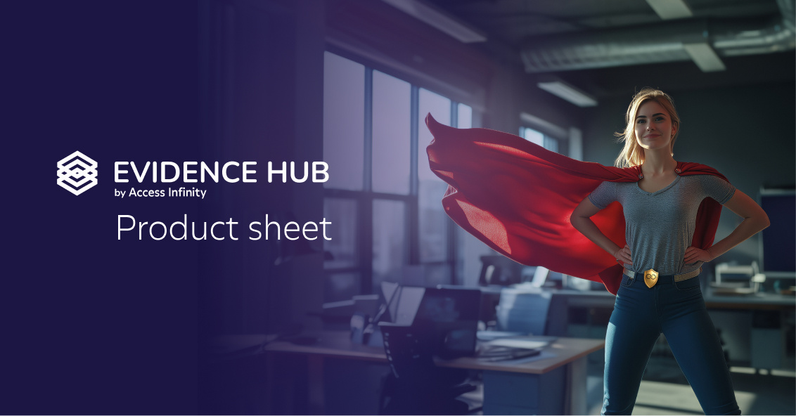 Evidence Hub product sheet feat image